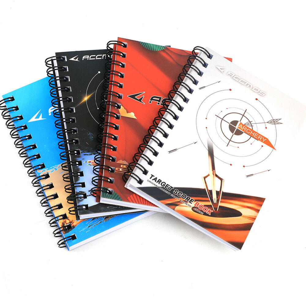 Archery Target Score Book Record Keeping Pocket 50Page Recurve Bow Shooting Game